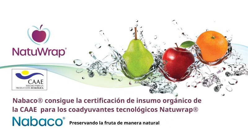 Nabaco® consigue la certificación de insumo orgánico de la CAAE para los coadyudantes tecnológicos NatuWrap®.png